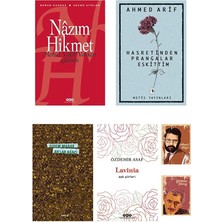 Dara Yayınları Lavinia Aşk Şiirleri-Hasretinden Prangalar Eskittim-Nazım Hikmet-Ah'lar Ağacı (2 Not Defterli)