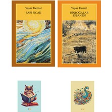 Yapı Kredi Yayınları Sarı Sıcak - Binboğalar Efsanesi - Yaşar Kemal - - (2 Not Defterli)