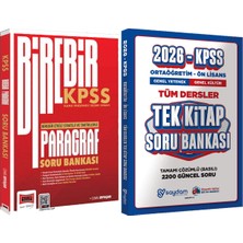 Yargı Yayınevi 2026 Kpss Birebir Serisi Paragraf Soru Bankası - Ortaöğretim Ön Lisans Tek Kitap Soru
