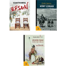 Dipnot Yayınları Selahattin Demirtaş Efsun - Kürt Çoban - Bir Kürd Prensi Mehemed Roman Seti