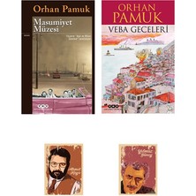 Yapı Kredi Yayınları Orhan Pamuk Kitapları - Masumiyet Müzesi Romanı - Veba Geceleri - Not Defterli özel seti