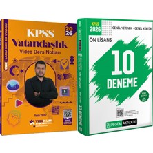 Yediiklim Yayınları 2026 Kpss Atölye Serisi Vatandaşlık Video Ders Notları - 2026 Kpss Ön Lisans Çözümlü 10 Deneme