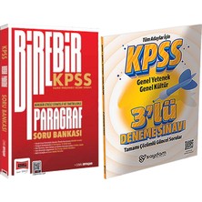 Yargı Yayınevi 2026 Kpss Birebir Serisi Paragraf Soru Bankası - 3 Deneme