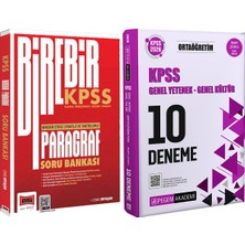 Yargı Yayınevi 2026 Kpss Birebir Serisi Paragraf Soru Bankası - 2026 Kpss Ortaöğretim Çözümlü 10 Deneme