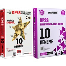 Yargı Yayınevi 2026 Kpss Fasikül Fasikül On Numara 5 Yıldız 10 Deneme - 2026 Kpss Ortaöğretim Çözümlü 10 Deneme