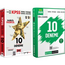 Yargı Yayınevi 2026 Kpss Fasikül Fasikül On Numara 5 Yıldız 10 Deneme - 2026 Kpss Ön Lisans Çözümlü 10 Deneme