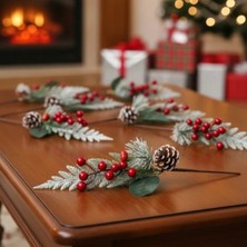 3E Grup Dekoratif Kozalaklı Yapay Kokina