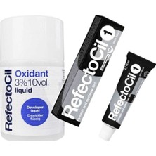 Refectocil Kaş + Kirpik Boyası No:1 15 ml + Oksidan 100 Ml.,….g-K Kaş BOYASI108