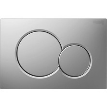 GMR Gömme Rezervuar Kontrol Paneli Geberit Sigma Uyumlu -Mat Krom