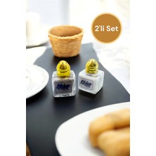 Mini Cam Tuzluk ve Biberlik Seti 20ML, Şık ve Pratik Takım