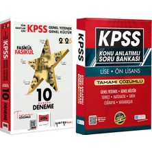Yargı Yayınevi 2026 Kpss Fasikül Fasikül On Numara 5 Yıldız 10 Deneme - Lise Önlisans Konu Ant. Soru