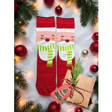 Diva Viva - Yılbaşı Temalı Unisex Çorap – Desenli Özel Tasarım (Hediye Paketli)