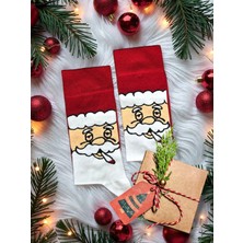 Diva Viva - Yılbaşı Temalı Unisex Çorap – Desenli Özel Tasarım (Hediye Paketli)