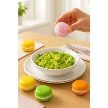 Renkli Makaron Şekilli 4'lü Baharatlık Seti, Şık ve Pratik Tasarım