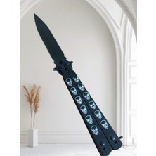 Özkurt Ticaret Mzk Katlanabilir Mini Araç Gereci – Siyah, Paslanmaz Çelik, 21,5 cm