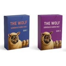 Oyunsal The Wolf Oyun Kartı Seri-1 ve Seri 2 Sürüdeki Kurdu Bul! Kart Oyunu 2 Si 1 Arada