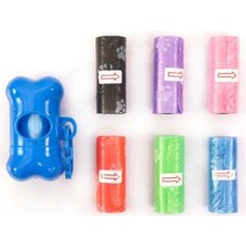 3E Grup Köpek Dışkı Poşeti Seti 5+1