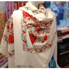 NQ El Işlemesi Dokuma Kaşmir Şal