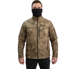 Mysia Outdoor Tsk Kamuflaj Desen Taktik Polar Mont Avcı Mont 6 Cep