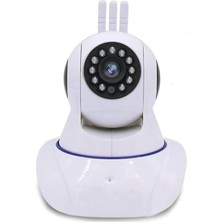 Gece Görüşlü Hd 360 Derece Wifi Ip Kamera Bebek Kamerası