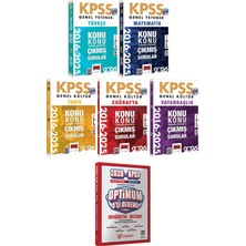 Yargı Yayınevi 2026 Kpss Türkçe Matematik Tarih Coğrafya Vatandaşlık 2016-2026 Konu Konu Çıkmış - Optimum 5 Deneme