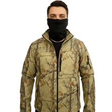 Mysia Outdoor Orman Desen Taktik Polar Mont Avcı Mont 7 Cep
