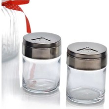 8'li Metal Kapaklı Tuzluk Seti, Pratik ve Şık Mutfak Gereçleri