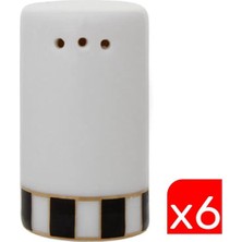 Şık 6’lı Palms Tuzluk Seti, 6cm, Modern Tasarım, Günlük Kullanım Için Ideal
