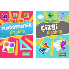 Uçanbalık Yayınları Ana Sınıfı Matematik Kitabım +Çizgi Kitabım