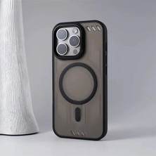 Zebana Apple - iPhone 15 Pro Max Vault Silikon Kılıf (Kablosuz Şarj Destekli)