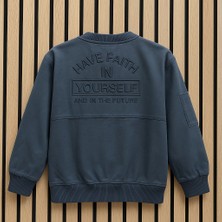 NerKids Erkek Çocuk Keten Desenli Ceket