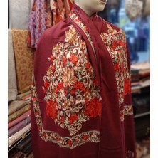 NQ El Işlemesi Dokuma Kaşmir Şal