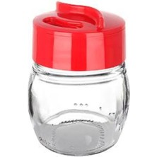 Kavisli 80 ml Cam Tuzluk, Şık ve Kullanışlı Tasarım