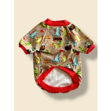 Luli Pet Dino Yılbaşı Köpek T-Shirt