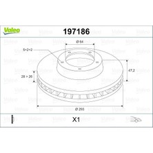 Valeo Ön Fren Diski Hava Kanallı Honda Cr-V 2.0l R20A2 Re5 06-12 / 2.2l N22A Ctdi Re6 Dizel 06-> / 1.6l N16A2 Re6 I-Dtec Dizel 4x2 13-> 293 Çap x 5 Bijon - Adet Disk Fiyatıdır 45251SWAA00-45251SWWG01-45251T1EG00