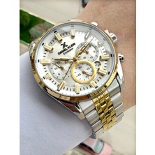 Daniel Klein Gold Gümüş Renk Fonksiyonlu Erkek Kol Saati