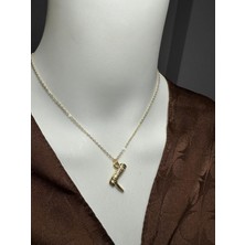 Uno Di Famiglia Kovboy Çizmesi Figürlü Çelik Kolye , Minimalist Kolye