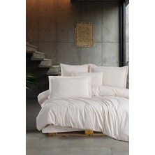 Beğenal  Taş Renkli % 100 Pamuklu Valeria Ultra Soft Washed Çift Kişilik Nevresim Takımı
