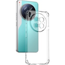 Canpay Tecno Camon 40 Premier 5g Uyumlu Airbag Köşe Korumalı Ultra Kalın Ultra Koruyucu Antişok Silikon