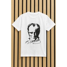 NerKids Unisex Atatürk Desenli T-Shirt