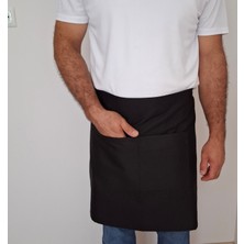 Yarım garson Mutfak Önlüğü 50x70 siyah
