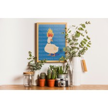 Mesdames Factory Anarşist Ördek Duvar Posteri