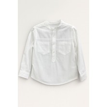 NerKids Erkek Çocuk Keten Gömlek