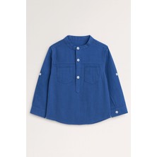 NerKids Erkek Çocuk Keten Gömlek