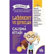 Storemax Labirent ve Şifreler: Dikkat Geliştirme Algı-Kodlama Görsel Sayısal Egzersizler ve Zeka Soruları - Çalışma Kitabı