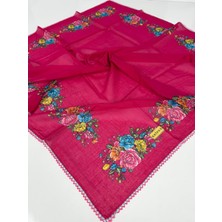 Eripek Oyalı Organik Pamuklu Yazma- 06083-08