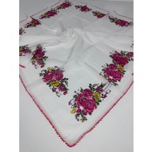 Eripek Oyalı Organik Pamuklu Yazma- 06083-04