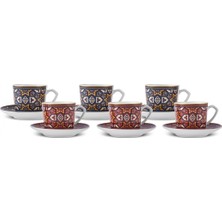 6 Kişilik Kahve Fincanı Seti, 90 Ml, Zarif ve Şık Tasarım