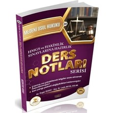 Savaş Yayınevi 2026 Hmgs Hakimlik Hukal Medeni Usul Hukuku Ders Notları