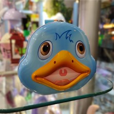 Ada Çanta Kırtasiye Ördek Model Metal Kilitli Kumbara Mavi AD784117